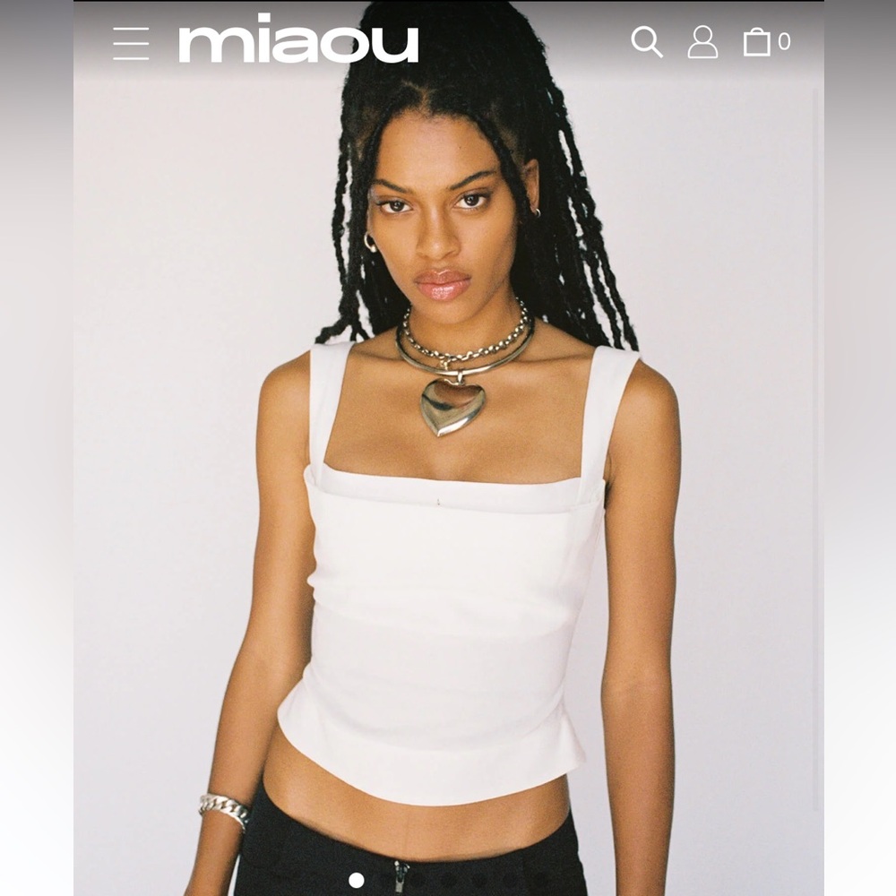 Miaou imogene corset white